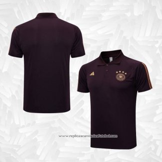 Camisola Polo del Alemanha 2022-2023 Brown