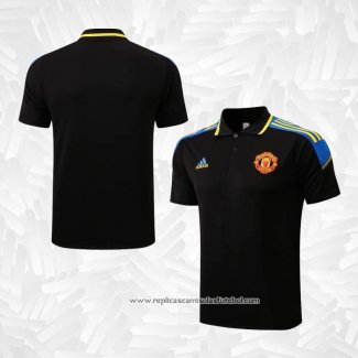 Camisola Polo del Manchester United 2022-2023 Preto