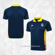 Camisola Polo del Real Madrid 2024-2025 Azul