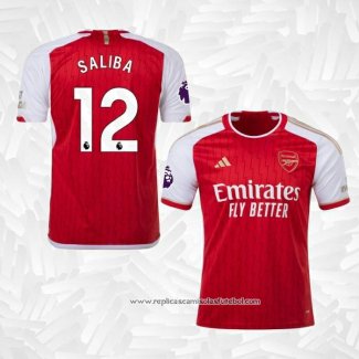 Camisola 1º Arsenal Jogador Saliba 2023-2024