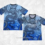 Camisola Real Madrid Dragon 2024-2025 Azul Tailandia