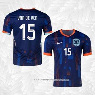 Camisola 2º Holanda Jogador Van de Ven 2024