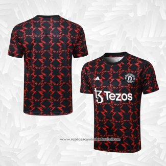 Camisola de Treinamento Manchester United 2024-2025 Vermelho