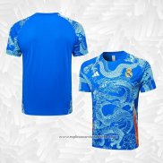 Camisola de Treinamento Real Madrid Dragon 2024-2025 Azul