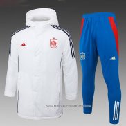 Conjunto de Agasalho Espanha 2024-2025 Branco