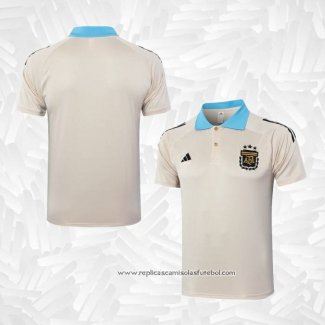 Camisola Polo del Argentina 2024-2025 Amarelo