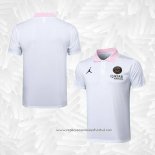 Camisola Polo del Paris Saint-Germain Jordan 2024-2025 Branco