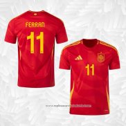 Camisola 1º Espanha Jogador Ferran 2024