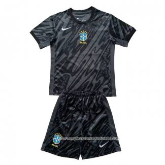 Camisola 2º Brasil Goleiro 2024 Crianca