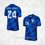 Camisola 2º Croacia Jogador Marco Pasalic 2024
