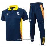 Conjunto Polo del Real Madrid 2024-2025 Azul