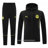 Fato de Treino Hoodie Dortmund 2024 Preto