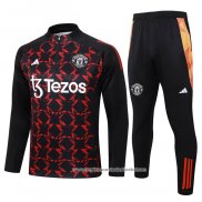 Sueter de Treinamento Manchester United 2024-2025 Vermelho