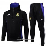 Sueter de Treinamento Real Madrid 2024-2025 Preto