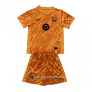 Camisola Barcelona Goleiro 2024-2025 Crianca Laranja