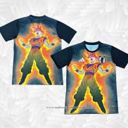 Camisola Japao Anime Dragon Ball 2024-2025 Preto Tailandia