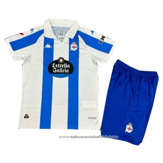 Camisola 1º Deportivo La Coruna 2024-2025 Crianca