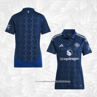 Camisola 2º Manchester United 2024-2025 Mulher