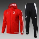 Chandal de Corta-vento do Juventus 2024-2025 Vermelho