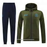 Fato de Treino Hoodie Naples 2024-2025 Verde