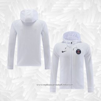 Jaqueta Hoodie Paris Saint-Germain 2022-2023 Branco