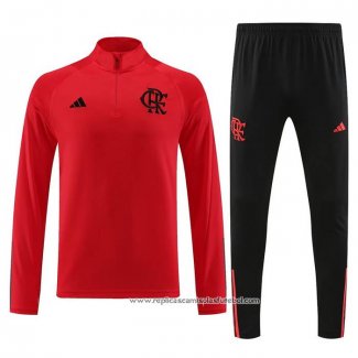 Sueter de Treinamento Flamengo 2023-2024 Vermelho