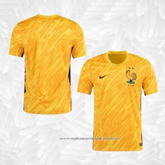 Camisola Franca Goleiro 2024 Amarelo