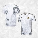 Camisola Polo del Real Madrid Dragon 2024-2025 Branco