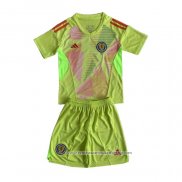 Camisola 1º Escocia Goleiro 2024 Crianca