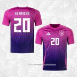 Camisola 2º Alemanha Jogador Henrichs 2024