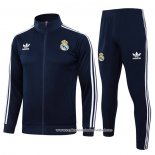 Jaqueta de Treinamento Real Madrid 2024-2025 Azul