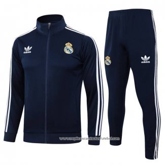 Jaqueta de Treinamento Real Madrid 2024-2025 Azul