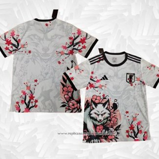 Camisola Japao Anime 2025-2026 Branco Vermelho Tailandia