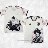 Camisola Japao Anime Luffy 2024-2025 Branco Tailandia