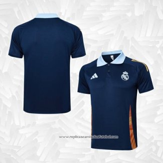 Camisola Polo del Real Madrid 2024-2025 Azul