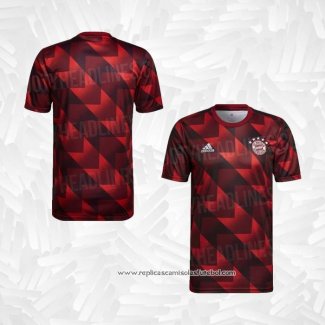 Camisola Pre Match del Bayern de Munique 2022 Vermelho y Preto