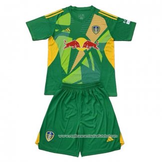 Camisola 1º Leeds United Goleiro 2024-2025 Crianca