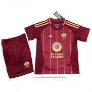 Camisola 1º Roma 2024-2025 Crianca