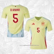 Camisola 2º Espanha Jogador D.Vivian 2024