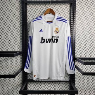 Retro Camisola 1º Real Madrid 2010-2011 Manga Comprida