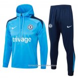 Sueter de Treinamento Chelsea 2024-2025 Azul