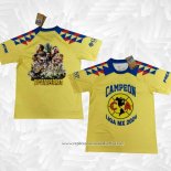 Camisola America Champion 2024-2025 Amarelo Tailandia