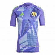 Camisola Escocia Goleiro 2024 Azul