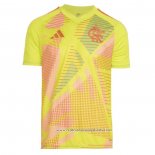 Camisola Flamengo Goleiro 2025 Amarelo Tailandia