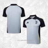 Camisola Polo del Juventus 2024-2025 Cinza