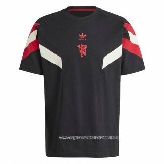 Camisola Pre Match del Manchester United 2024 Preto