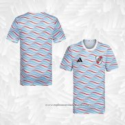 Camisola Pre Match del River 2024 Azul