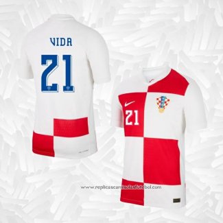 Camisola 1º Croacia Jogador Vida 2024