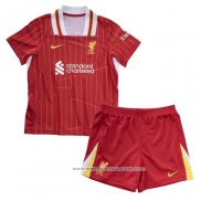 Camisola 1º Liverpool 2024-2025 Crianca