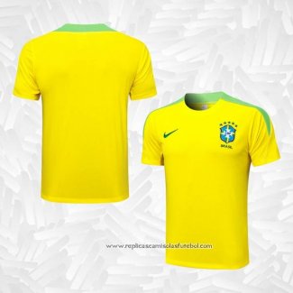 Camisola de Treinamento Brasil 2024-2025 Amarelo